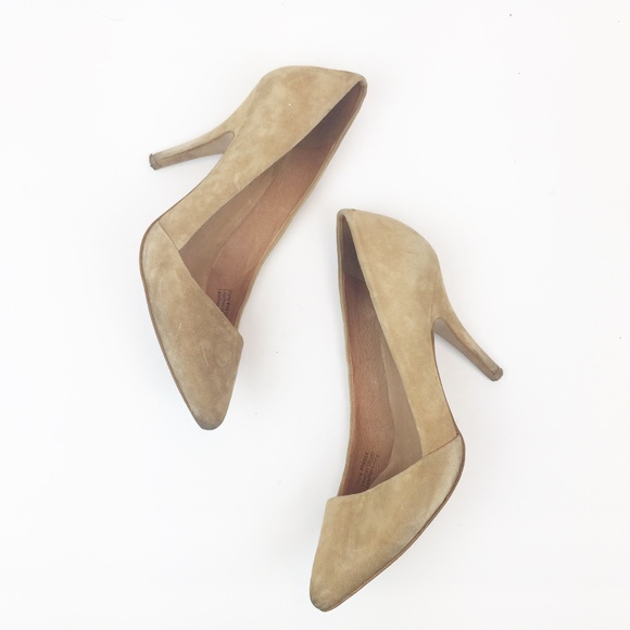 madewell nude heels
